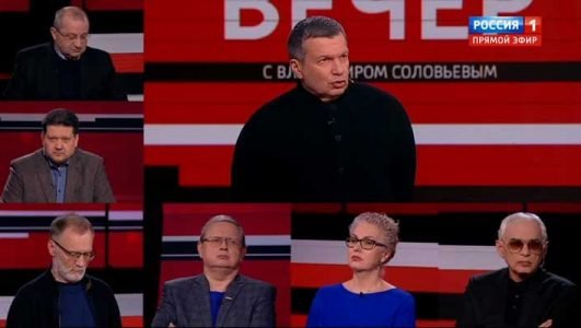 Вечер с Владимиром Соловьевым (Эфир 28 февраля 2022 года)