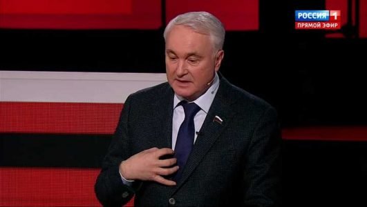 Вечер с Владимиром Соловьевым (Эфир 15 апреля 2022 года)